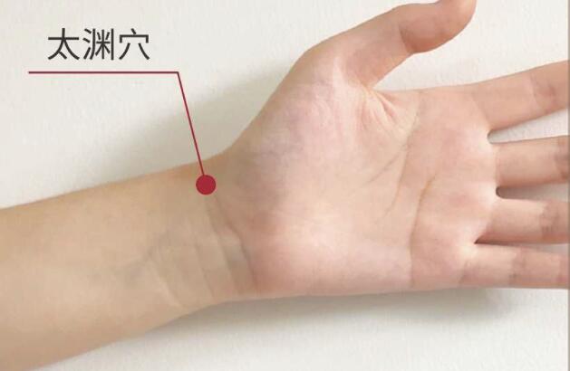 太淵穴的準(zhǔn)確位置圖及功效視頻位位置圖