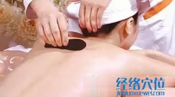 刮痧示范圖