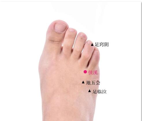 俠溪的準確位置圖及功效視頻位位置圖