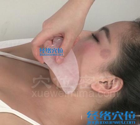 頰車穴的準確位置