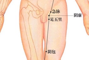 足五里穴的位置圖