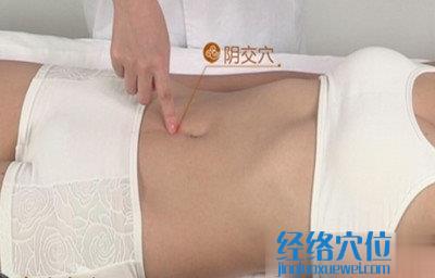 陰交穴的準確位置圖