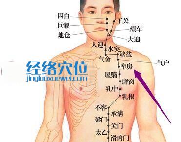 庫房穴位圖